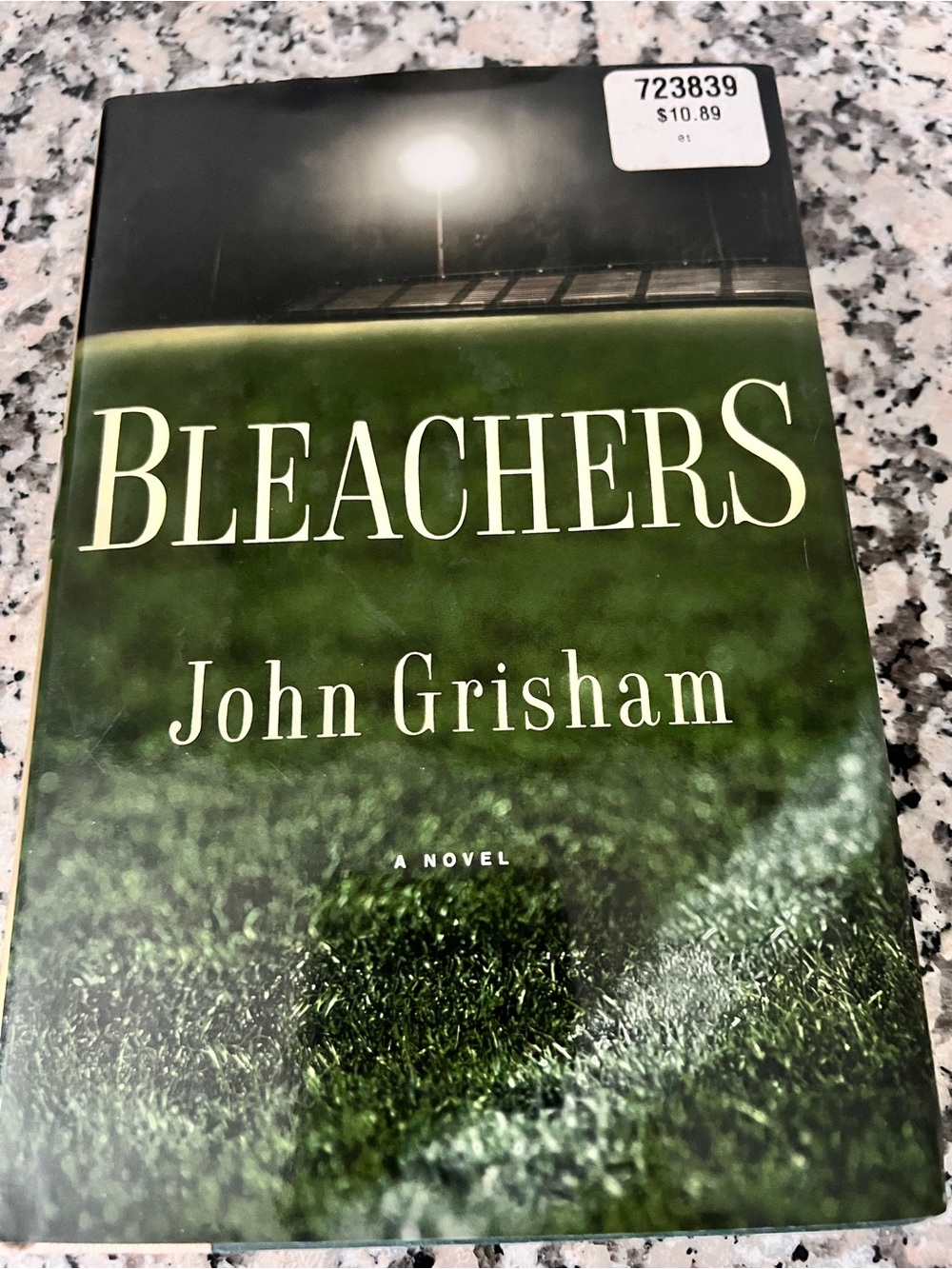 Bleachers by John Grisham - Green Cover Hardback